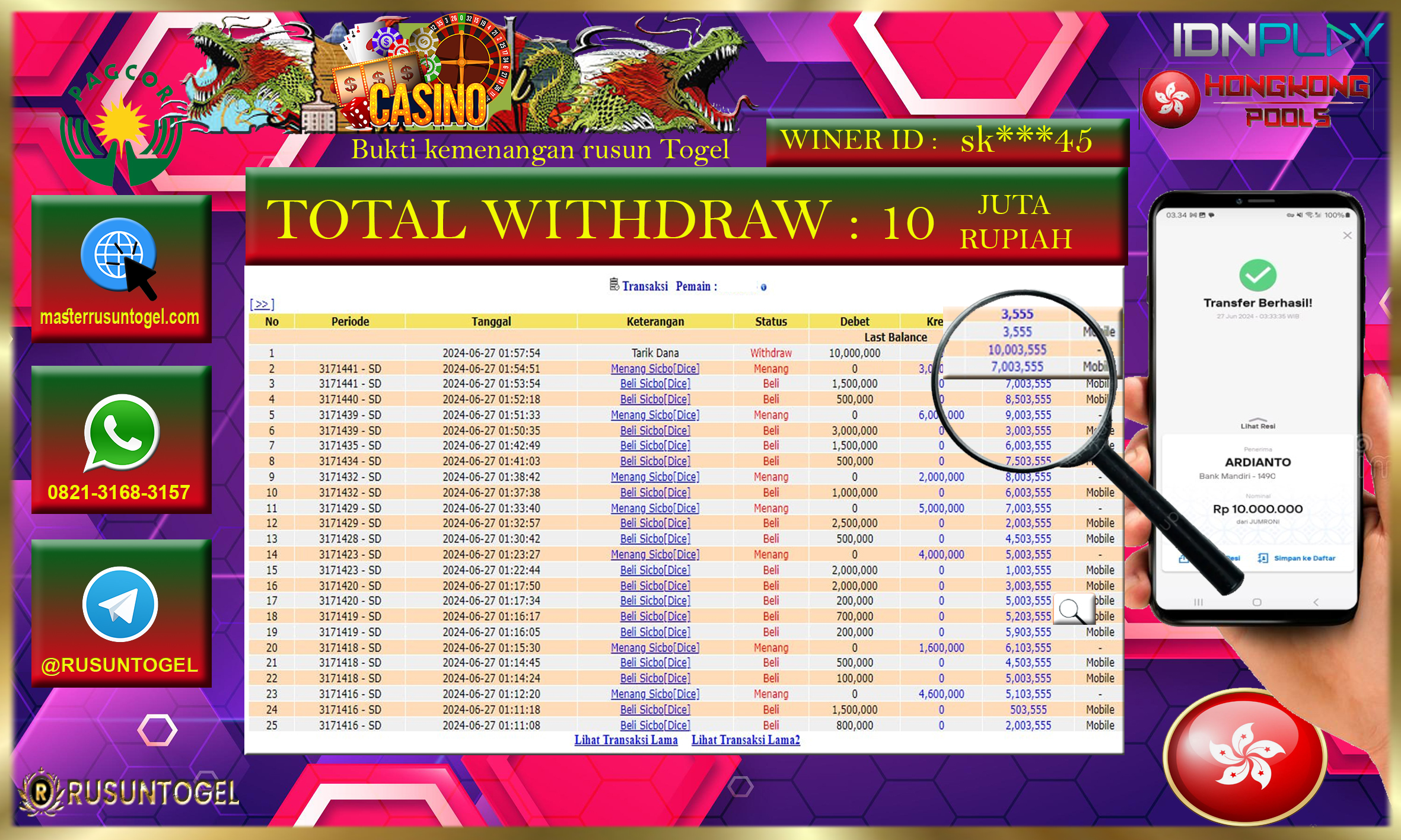 PREDIKSI RUSUNTOGEL