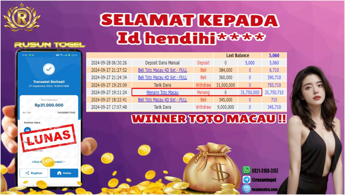 PREDIKSI RUSUNTOGEL