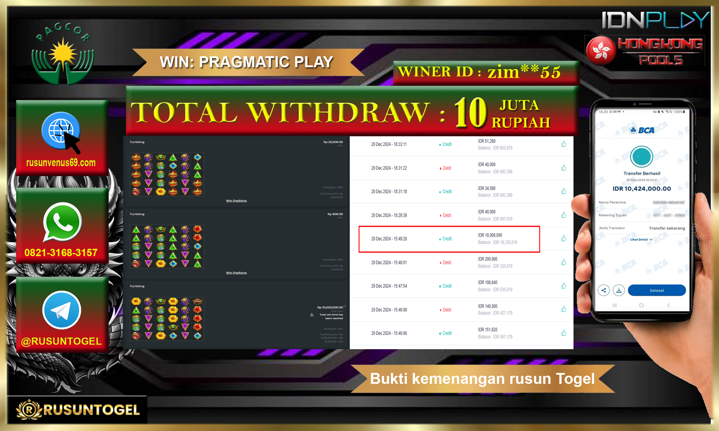 PREDIKSI RUSUNTOGEL