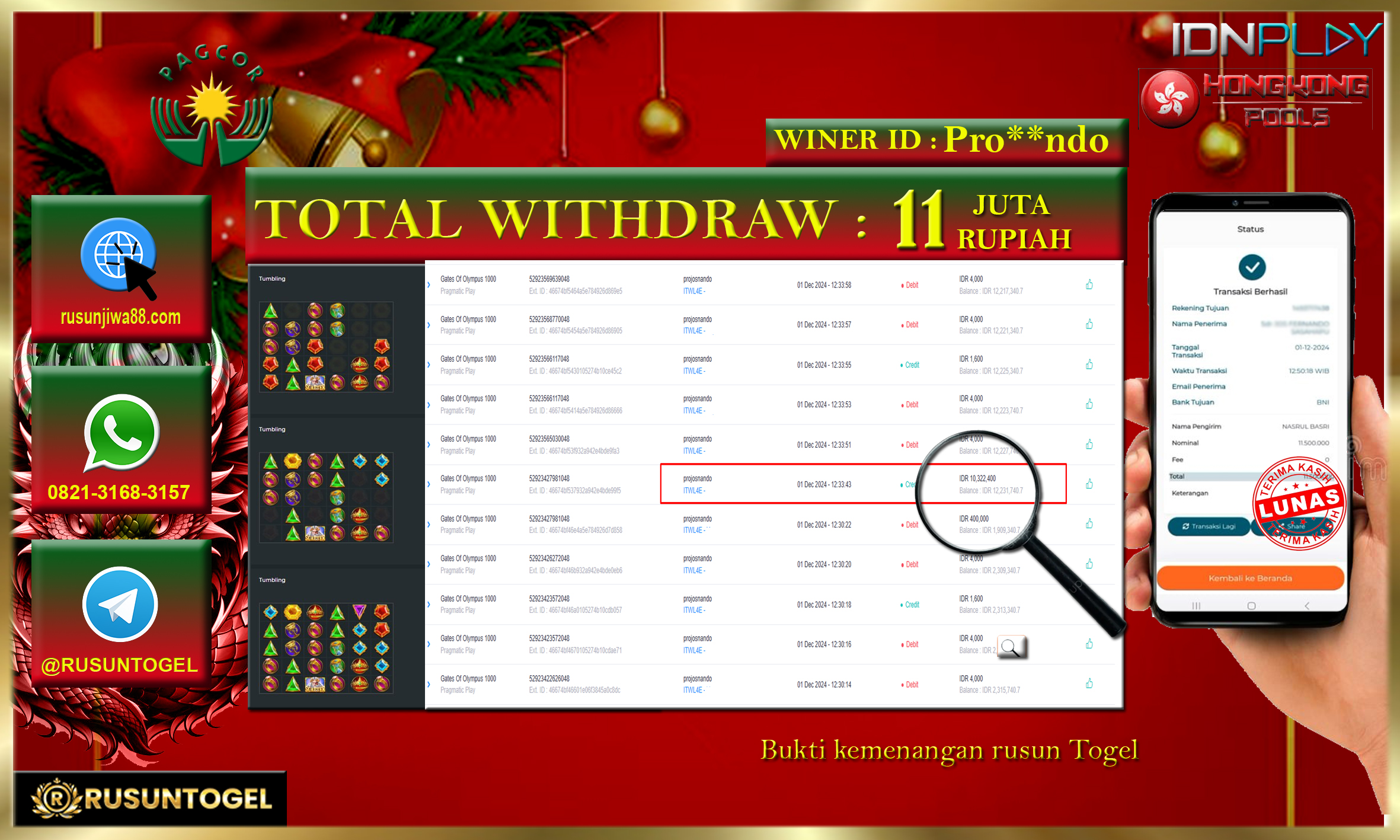 PREDIKSI RUSUNTOGEL